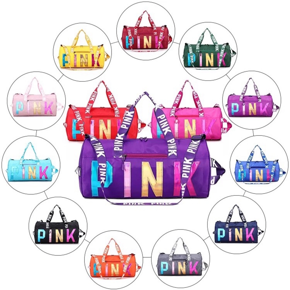 🫐Navy Blue PINK Duffel Bags🫐